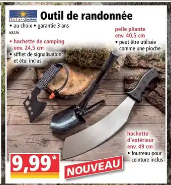Norma Outil de randonnée offre
