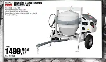 BétonniÚre Essence Tractable St350 St35l1v05 Altrad