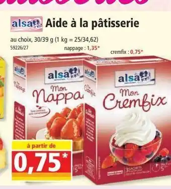 Norma Aide a la patisserie offre