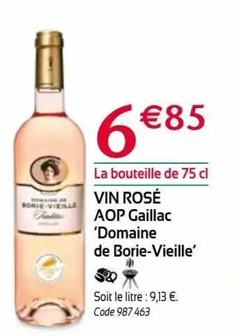 RAGT Jardin & Maison Vin rose aop gaillac domaine de borie.vieille offre