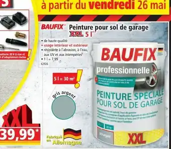 Norma Peinture pour sol de garage offre