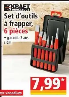 Norma Set d`outils à frapper offre