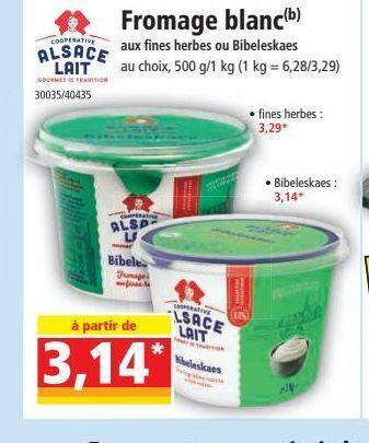 Norma Fromage blanc offre