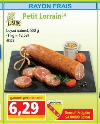 Norma Petit lorrain offre