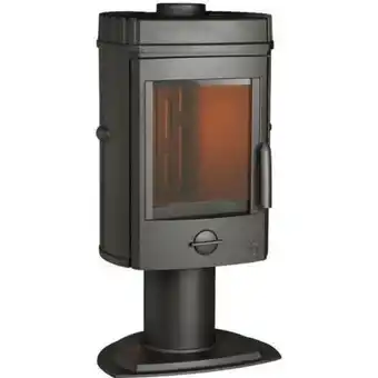 Invicta - poele a bois invicta mesnil - puissance optimale 8 kw - max: 12kw- bûches 34 cm max - fonte - fabriqué en france - 