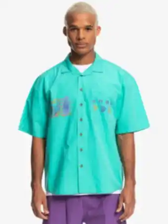 Quiksilver x stranger things the mike 2022 â chemise Ă manches courtes pour homme