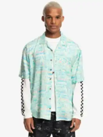 Quiksilver x stranger things the argyle 2022 â chemise Ă manches courtes pour homme