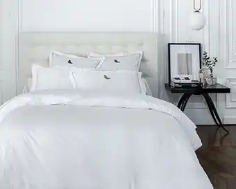 Housse de couette rituel · blanc/bleu