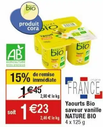 Cora x Carrefour Yaourt offre