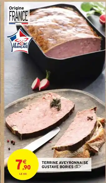 Intermarché TERRINE AVEYRONNAISE GUSTAVE BORIES offre