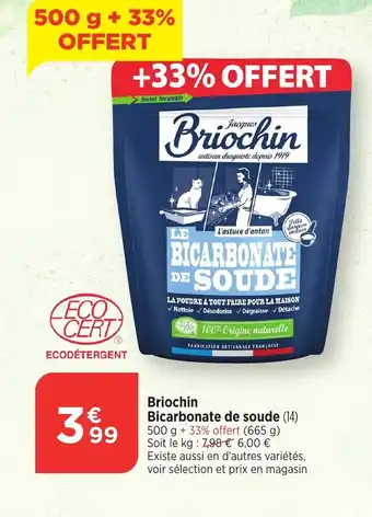 Briochin Bicarbonate de soude