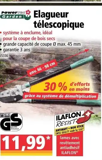 Norma Elagueur télescopique offre