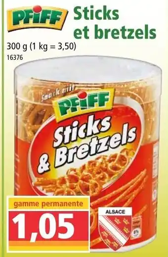 Norma Sticks et bretzels offre