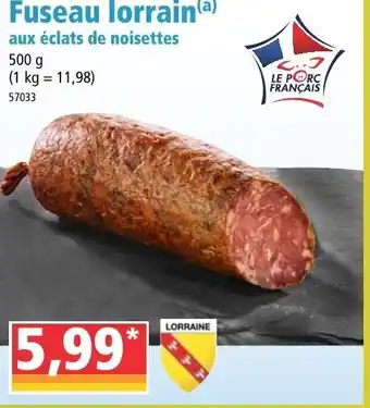 Norma Fuseau lorrain offre