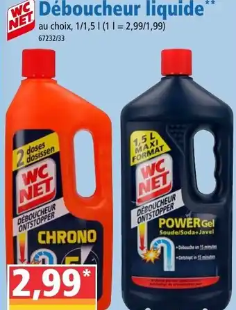 Déboucheur liquide