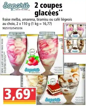 Norma 2 Coupes glacées offre
