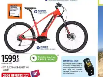 Intersport 4. VTT ÉLECTRIQUE E-SUMMIT 740 Adulte offre