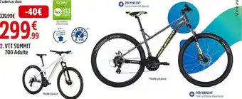 Intersport 2. VTT SUMMIT 700 Adulte offre
