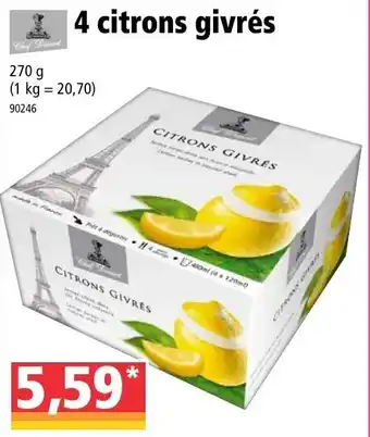 Norma 4 Citrons givrés offre