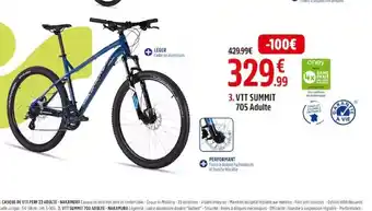 Intersport 3. VTT SUMMIT 705 Adulte offre