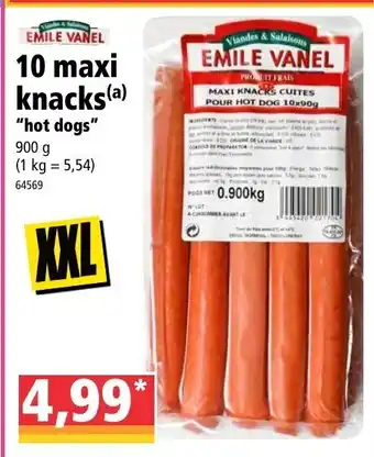 Norma 10 Maxi knacks offre