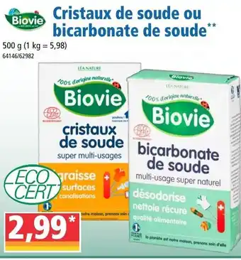 Norma Cristaux de soude ou bicarbonate de soude offre