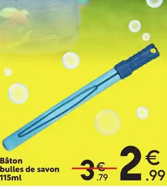 BĂąton bulles de savon 115ml