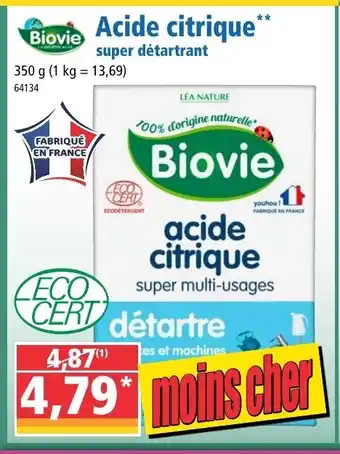 Norma Acide citrique offre