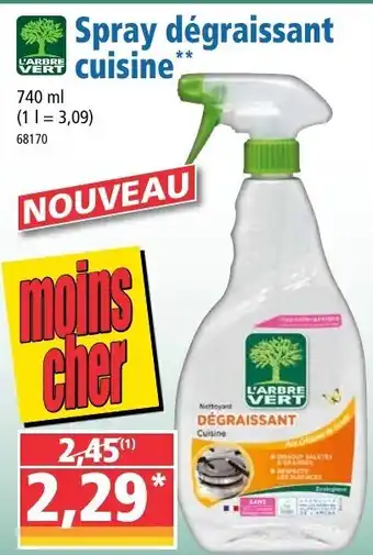 Norma Spray dégraissant cuisine offre