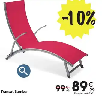 Maxi Bazar Transat Samba offre
