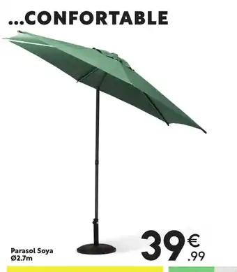 Maxi Bazar Parasol Soya Ø2.7m offre