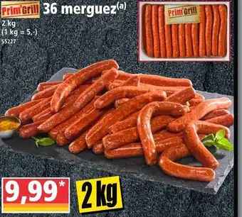 Norma 36 Merguez offre