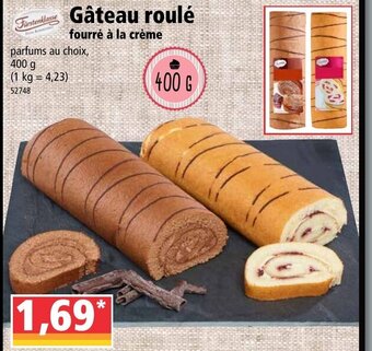 Norma Gâteau roulé offre