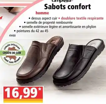 Norma Sabots confort offre