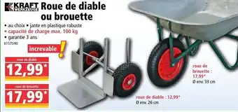 Norma Roue de diable ou brouette offre