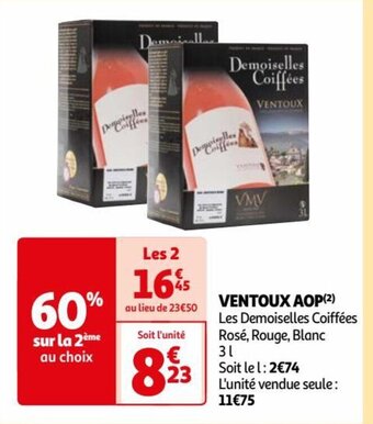 Auchan VENTOUX AOP(²) offre