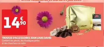 Auchan Supermarché Trousse d'accessoires jean louis david offre