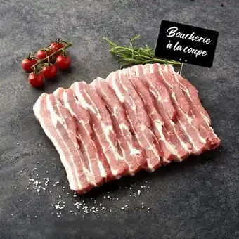 Auchan Supermarché Porc : poitrine en tranches offre