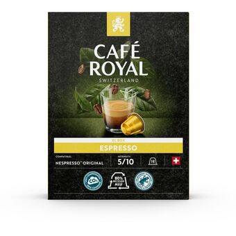 Auchan Capsules espresso café royal offre