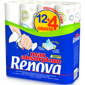 Auchan Essuie tout maxi absorption xxl renova offre