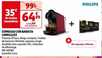 ESPRESSO L'OR BARISTA LM9012/53