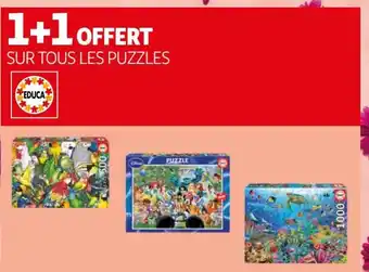 Auchan SUR TOUS LES PUZZLES offre