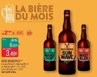 Match BIÈRE BREWEPPES** offre