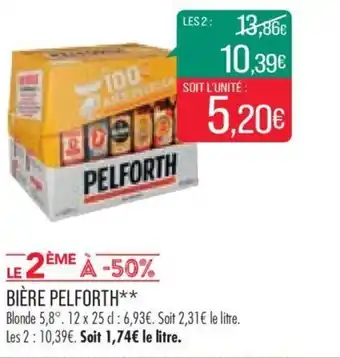 Match BIÈRE PELFORTH** offre