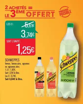 Match SCHWEPPES offre
