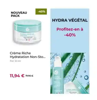 Yves Rocher NOUVEAU PACK offre