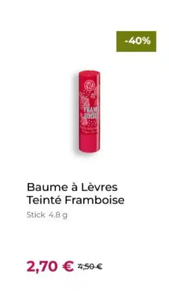 Baume à Lèvres Teinté Framboise