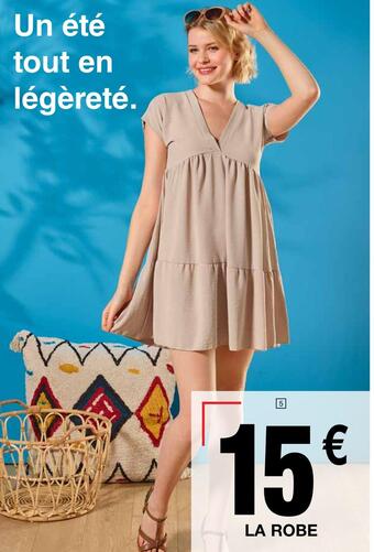 Cora x Carrefour Robe offre