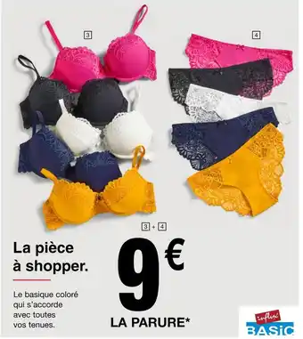 Influx soutien-gorge coques/slip