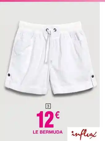 Cora x Carrefour Influx le bermuda offre